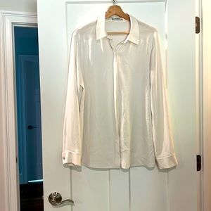 MM.LaFleur Cream Lagarde 2.0 blouse - size 14